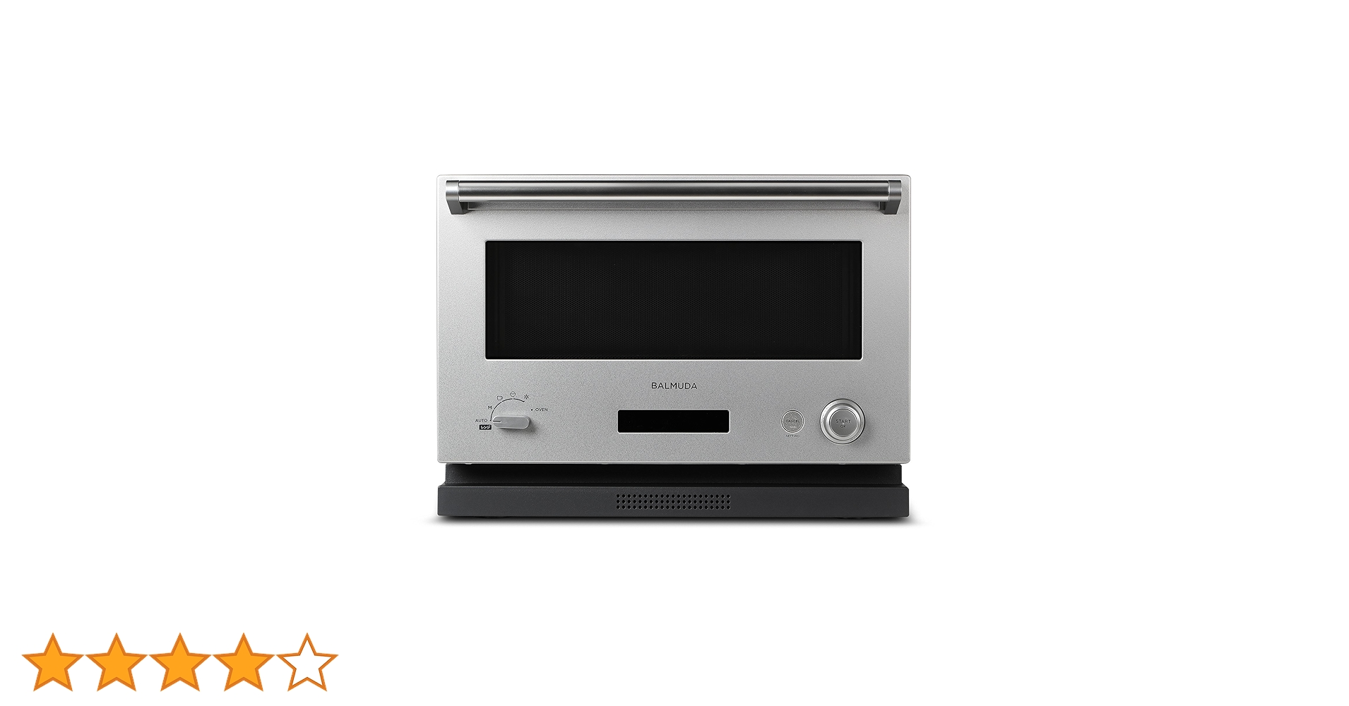 m*t様 【20年製】バルミューダK04A-SU オーブンレンジステンレスシルバ BALMUDA バルミューダ k04A-SU ステンレス オーブンレンジ